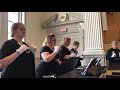 “Blessed Assurance” arranged by Cynthia Dobrinski.  The Holtz Handbell Choir.