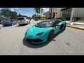 Insane cars at Cars & Coffee Palm Beach 10 year anniversary