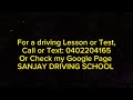 How to avoid low speed and over speed during your driving test | Sanjay Driving School