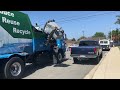 Small Oxnard Garbage Truck Compilation