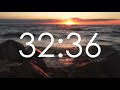 50 Minute Timer with Ambient Music.