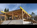 Starting on the second Floor - Building a Post & Beam Timber House