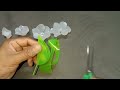 How to Make Easy Plastic Bottle Flower Step by Step | White Rose