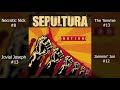 Sepultura Albums Ranked!