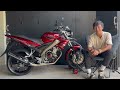 YAMAHA VIXION OLD RESTORASI MODIF || BADAS GARAGE