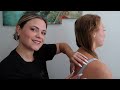 ASMR | Soothing Back Scratching, Tracing, Hair Play, Crisscross Applesauce & Nape of the Neck