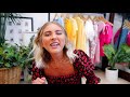 I spent over $200 on thrift clothes | collective SUMMER thrift store TRY ON HAUL (let's get trendy!)