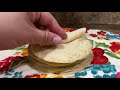 Homemade Corn Tortillas