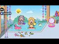 Toca life world | Rainbow girl 🌈🥺 vs Golden girl 💫😍 [ cute toca boca house ideas ]