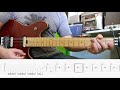 Bon Jovi - You Give Love A Bad Name GUITAR COVER WITH TAB