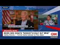 Biden says bad debate performance was ‘nobody’s fault but mine’