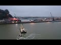 Grote brand Harlingen, Nesta Shipping 23-01-2024