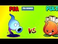 All Plants Team LAUNCH vs PEA Battlez - Who Will Win? - Pvz 2 Team Plant vs Team Plant