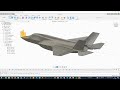 Create an F35B airplane in Fusion 360 entirely from CSV files!