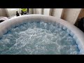 inflatable hottub