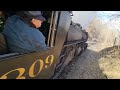 Western Maryland Scenic Railroad - C&O 1309 Cab Ride To Frostburg