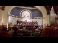 Capital University Chapel Choir and alumni in Pittsburgh