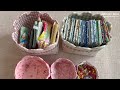 How to sew a Large Scalloped Basket | DIY Storage Organizer | Fabric Bin | Beginner Sewing