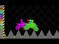 Stickman Motorcycles: Survival Race in Algodoo #4
