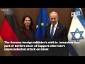 Netanyahu, German Minister Spar Over 