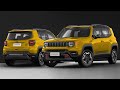 JEEP RENEGADE 2023 Facelift - New Lights, Bumpers Redesign and Interior Refresh