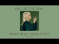 Billie Eilish - What Was I Made For? | Acapella (Vocals only)