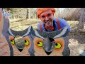 At the Penguin Zoo With Blippi | Blippi and Meekah Best Friend Adventures | Animal Videos for Kids