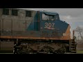 Trains of Metro Detroit: (Plymouth and Romulus) *immersive sound*