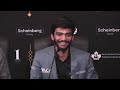 Press Conference with Gukesh, winner of the FIDE Candidates