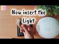 Diy moon lamp ||diy moon light with tissue paper || homedecor idea.