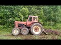 Farming with belarus mtz 50 1967 Finland