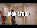 How I build a STUD WALL - downstairs toilet (part 2)