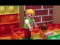 Playmobil Familie Hauser - Der Baustein Parkour - Parkour Geschichten mit Anna und Lena