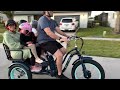 SixThreeZero Electric Rickshaw Review: E-biking The Whole Family!