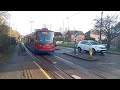 Sheffield Supertrams at various locations around Sheffield 9/12/2023