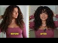 AMANDA'S CURLY HAIR MAKEOVER (winter hair trends 2024)!