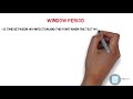 HIV diagnosis & Window period