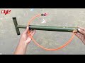 Home make Bike, Football Pump using bamboo that can Pumping