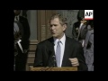 USA: AUSTIN: GEORGE W BUSH SWORN IN AS GOVERNOR OF TEXAS