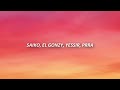EXCLUSIVO REMIX - GONZY, SAIKO, ARCANGEL (Letra)