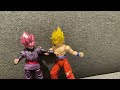 Goku vs goku black stop motion battle
