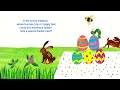 The Very Hungry Caterpillar's Easter Egg Hunt - Animated Read Aloud Book with Animals Sounds