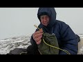 -9 SUMMIT ICE STORM in the NEW  Nortent VERN 1. Tested on a winter camp-  and the tent?