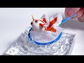 DIY Pokemon Goldeen scooping - Polymer Clay Resin Tutorial