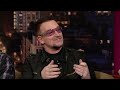 U2 Talks About The Beatles, The Early Years And More | Letterman