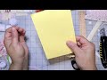 Craft With Me / Belly Bands and Journaling Cards out of Masterboards / Part 2