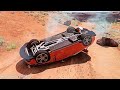 Satisfying Rollover Crashes #20 - BeamNG drive