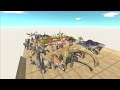 Jump Over Reptiles Hole - Animal Revolt Battle Simulator