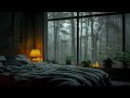 Peaceful Relaxation Paradise - Soothing Piano Music And Rain Sounds For Relaxing Bedroom 🌲
