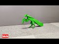 Origami Mantis | Origami tutorial | Paper craft